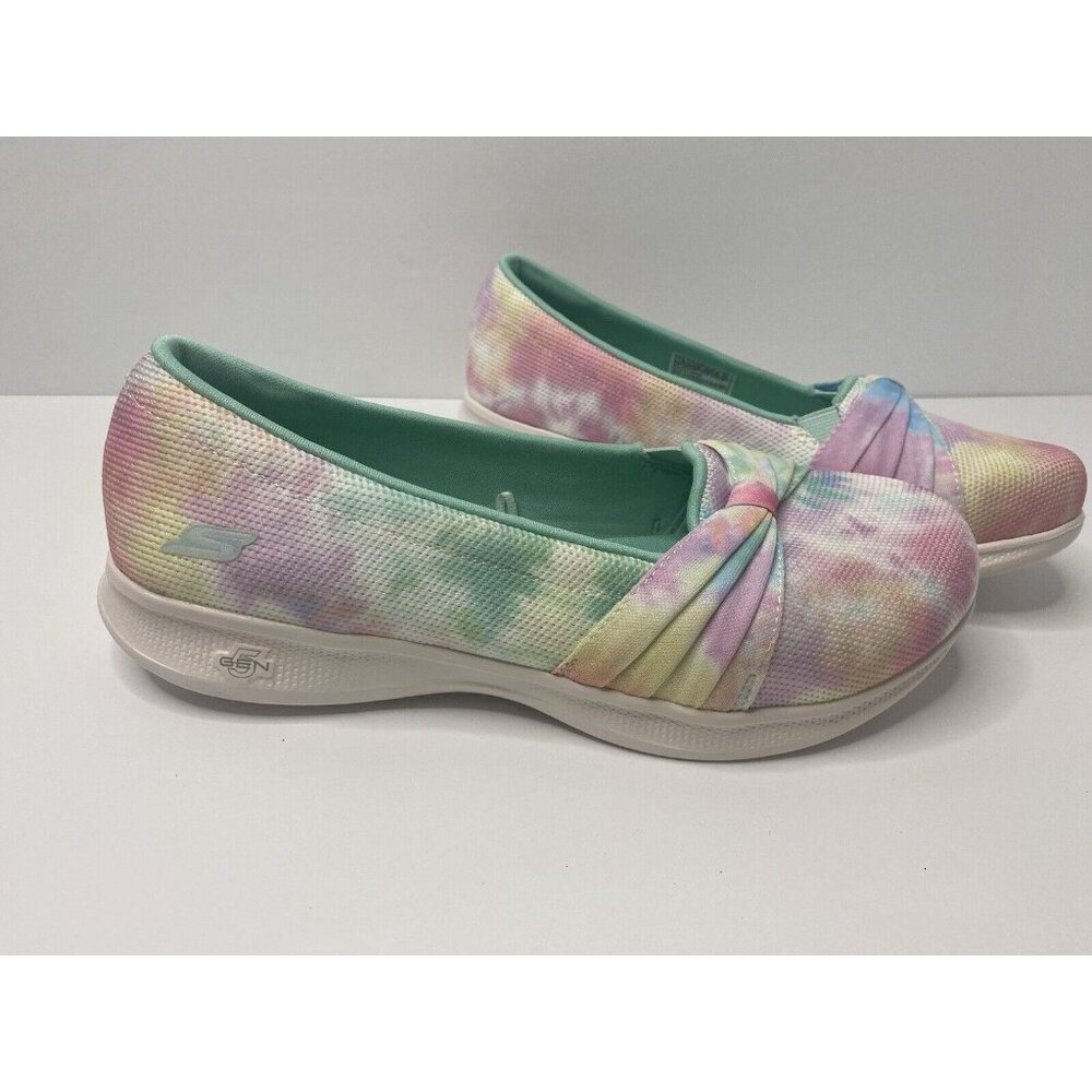 Skechers Womens Goga Mat 136304W Multicolor Round Toe Slip On Shoes Size 7.5 - Picture 2 of 6